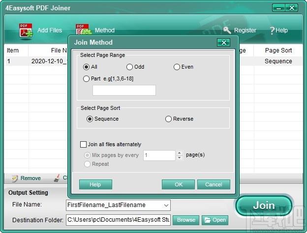 4Easysoft PDF Joiner下载,PDF合并软件,PDF软件,PDF合并